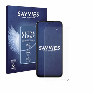 Savvies - Screenprotector voor Oppo A6s 4G - Folie Beschermfolie transparant 6 Stuks