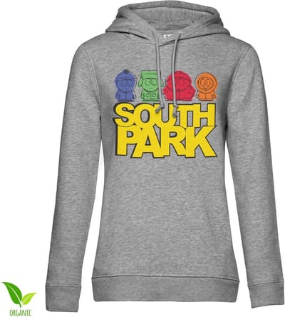 South Park Sketched Girls-hoodie voor dames, heathergrijs