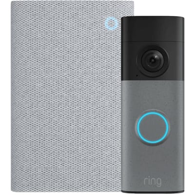Ring Batterij Video Deurbel 2e Generatie Zilver + Chime
