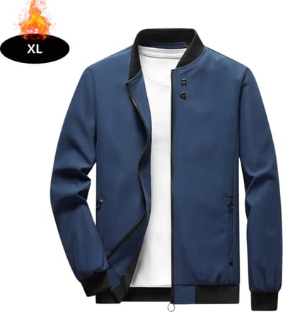 Bovista Windjas Heren - Parka - Lente & Herfst - Jas - Volwassen - Windjack - Windbreaker - Outdoor - Blauw - XL