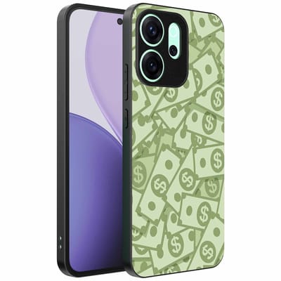 Geschikt voor Oppo Reno 14 F Telefoonhoesje met Geld Opdruk - TPU Backcover Case With Money Design - Smartphonica geschikt voor Oppo Reno 14 F