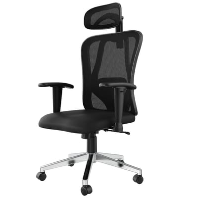 Avalo Ergonomische Bureaustoel Voor Volwassenen - Verstelbaar - Tot 150 kg - Gaming Chair - Incl. 2 Sets Krasvrije Wielen Voor Harde / Zachte Ondergrond