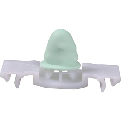 Lot de 10 clips de moulure latérale, blancs, pour VW : 1H0853585A