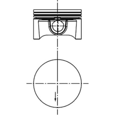 Zuiger KOLBENSCHMIDT 40388600