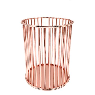 Cosmetica Make-up kwasten opbergdoos Cilindrische koffer Opbergdoos Lippenstift kwast Pen houder Organizer Smeedijzeren pen opbergdoos