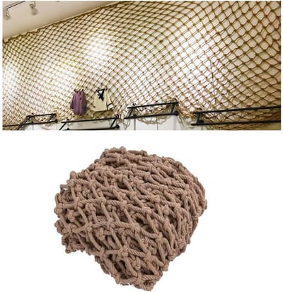 Hemp Rope Net, Safety Net, Hemp Rope Net, Outdoor Fence Net, Children's Safety Net, Climbing Net, Fall Protection, Balcony Stairs, Decorative Separation Net, Protection