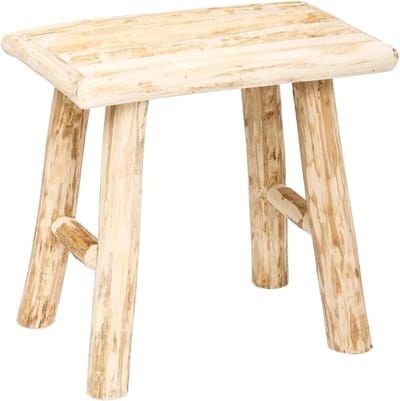 Houten Kruk voor een Natuurlijke Sfeer - Perfect voor Elk Interieur
