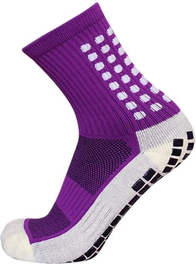Knaak Anti-Slip Sportsokken - Voor Grip, Comfort en Prestaties - One Size (39-45) - Paars