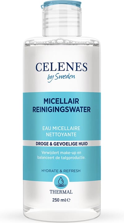 Celenes by Sweden Thermal Micellair Reinigingswater - 250ml - Voor Droge & Gevoelige Huid