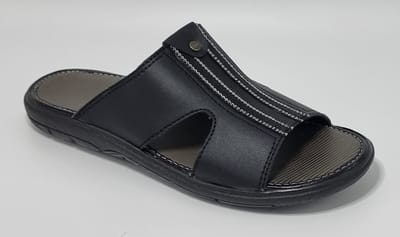 Walking - Slippers Heren - Licht Gewicht Heren Slippers - Slippers met een Zacht Voetbed - Zwart – Maat 39