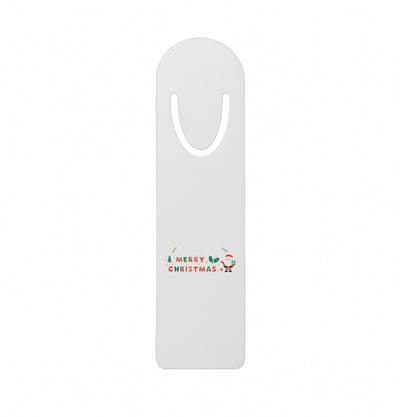 Hacebo® - Kerst merry christmas kerstman metalen boekenlegger - Kerstmis - Kerst beker - winter - kerst - christmas - kerst cadeau Bladwijzer boekenleggers - 12.7 cm x 3.2cm