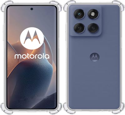 TechNow Hoesje geschikt voor Motorola Edge 60 Fusion Hoesje - Extreme Shock Case – Case Transparant