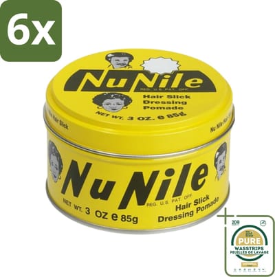 Murray's - Nu Nile - Pomade - Strakke Slick Look - Medium Hold - 85 ml - Voordeelverpakking - 6 stuks - Hair styling - Hair control