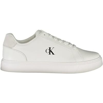 Calvin Klein Bianco Polyurethaan Heren Sneaker