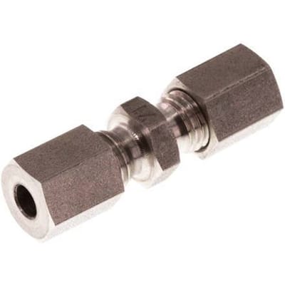 4LL RVS Rechte Snijring Koppeling 100 Bar DIN 2353 - FL2S-C-ST-04-LL