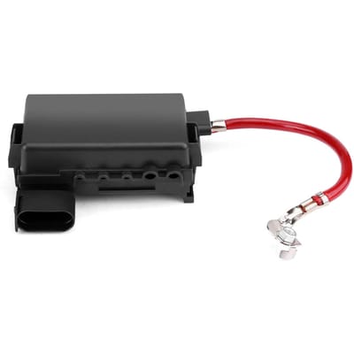 Boîte à fusibles de batterie de voiture Support Borne pour Bora MK4 99‑04 1J0937550A noir