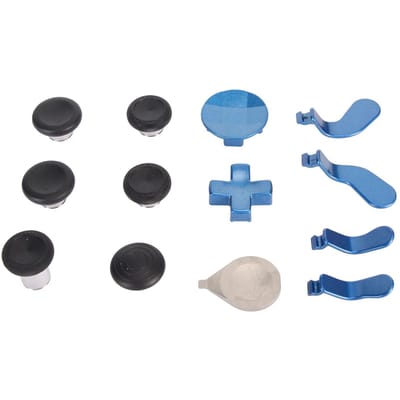Vervangende Thumbsticks Kit Gevoelige Magnetische Metalen Thumbsticks voor Xbox One Elite Series 2 Zilver