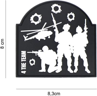 4 The Team - patch - Embleem