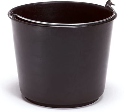 Bouwemmer | 20L | Emmer | Zwart | Specie | Goedkoop | Bucket | Mortel Emmer | Stukadoor