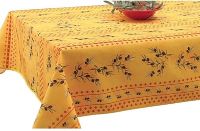 Olivou 100% polyester vlekbestendig Provençaals tafelkleed