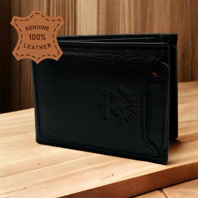 Westpolo - Portefeuille Heren met Kaarthouders - 9 Pasjes + Briefgeld - Luxe Billfold Zwart - Perfect Cadeau voor Verjaardag, Vaderdag, Valentijnsdag en Meer - Met luxe Cadeaubox - 595 van Leerella