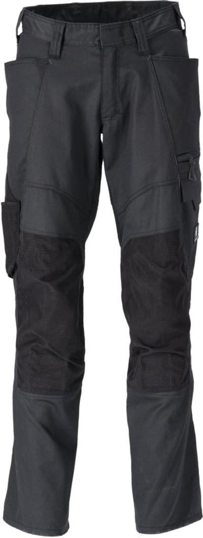 Mascot Accelerate Broek met kniezakken 20679-439 - Zwart - C46 - 76