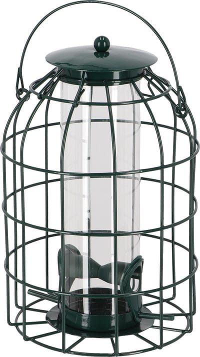 Best for Birds Selectieve zaadsilo Mees - staal - 16 x 24 cm - vogel voedersilo voor zaden - voor kleine vogels