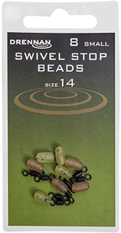 Drennan Swivel Stop Beads (8 pcs) - Maat : Large Size 9