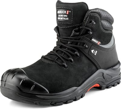 Buckler Boots Nubuckz Schoen NKZ102 Hoog S3 - Zwart - 40