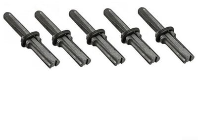 Stenen Splitter Set van 5 - Metselwerk Beitels - Steen Splitsen Gereedschap - Harde Steen/Graniet/Beton - Hoogwaardig Staal - Eenvoudig te Gebruiken - Steenbeitel