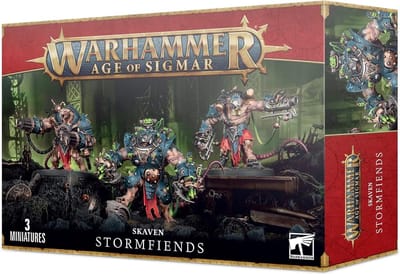 Age of Sigmar Skaven Clan Skryre: Stormfiends