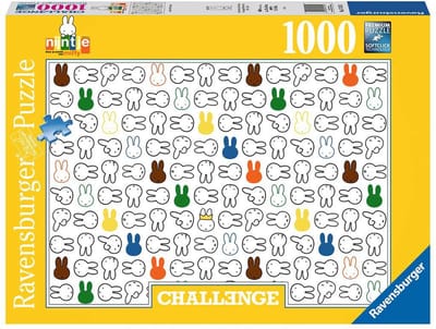 Ravensburger Puzzel Nijntje - Challenge Legpuzzel - 1000 stukjes