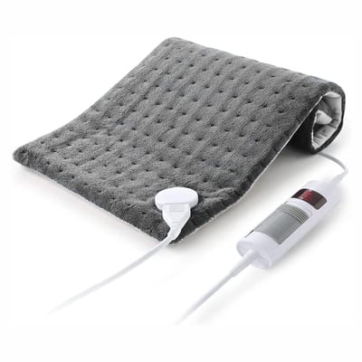 SVN® Warmtekussen Elektrisch - Warmtekussen - Warmtedeken - 6 Niveau's - Grijs - 32cm x 16cm x 9cm