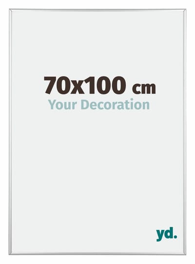 Your Decoration - Puzzellijst 70x100 cm - Zilver Hoogglans - Puzzellijst 1500-2000 stukjes - Aluminium Fotolijst - Kent