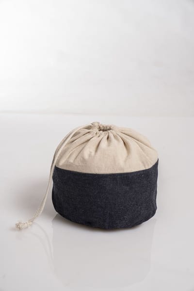 Bee's Wax - Vershoudzak ø 20 cm Jeans - Bijenwas - Blauw