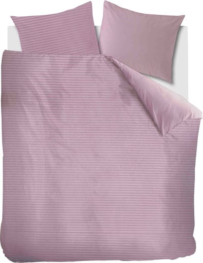 At Home by BeddingHouse Cosy Corduroy dekbedovertrek - Tweepersoons - 200x200/220 - Lila