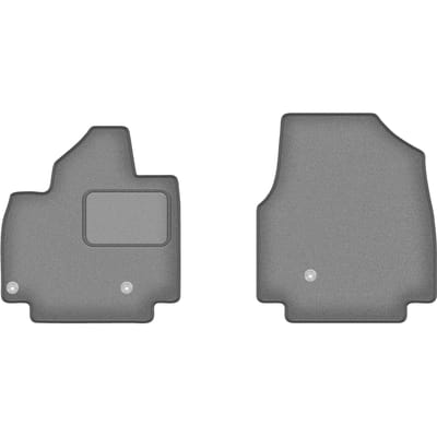 Wielganizator WLG-CARLUX-GRAFIET Serie - Automatten Voor - 2023 KIA EV9 Crossover - Grafietkleur