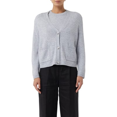 Comma Cardigan Light Grey Größe: 46 | Jacken Outlet | Damen | Grau