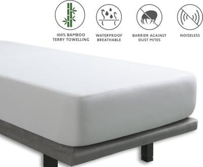 Tural - Waterdichte en ademende matrasbeschermer.100% Bamboe badstof. Kinderbedje/wieg Maat 70x140cm