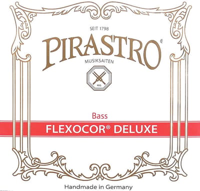 Pirastro P340200 double bass string E-2 solo, rope core, chrome steel