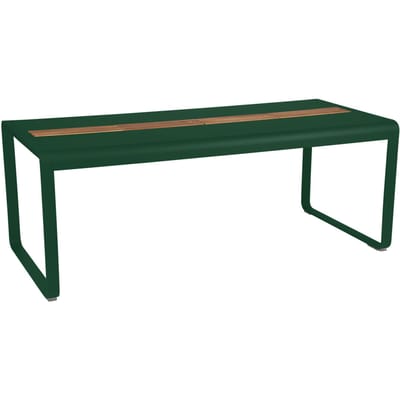 Fermob BELLEVIE tafel met opbergruimte - 02 cedergroen