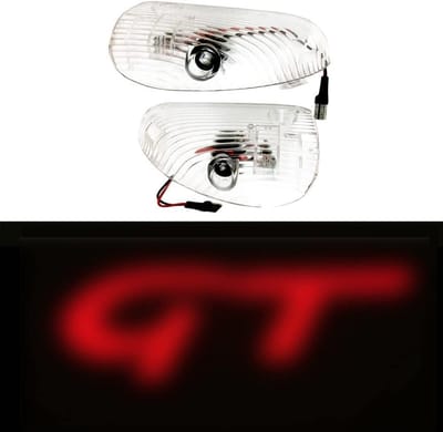 2x LED Autodeur Logo Projector - Welkom Schaduw Licht voor Instapverlichting