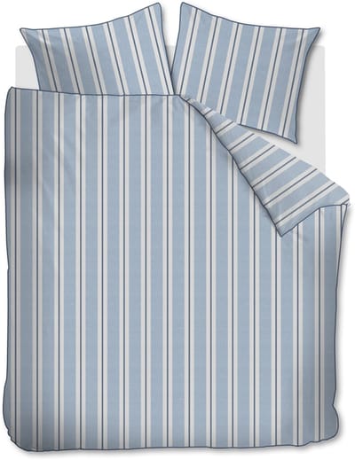 Rivièra Maison Silvan dekbedovertrek - Eenpersoons - 140 x 200/220 cm - Blauw