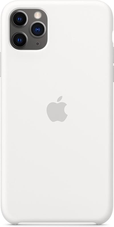 Apple - Siliconen Hoesje - iPhone 11 Pro Max - Wit