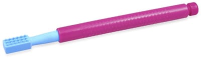 ARK Therapeutic vibrerend mondmotorisch hulpmiddel magenta voor kinderen.