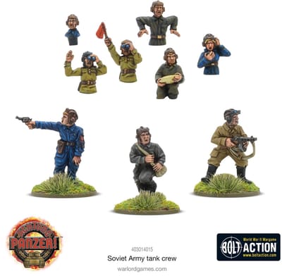 Achtung Panzer! Soviet Army Tank Crew