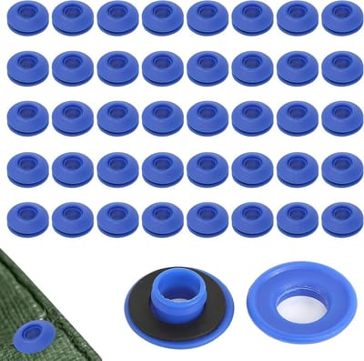40 Stuks Plastic Oogjes voor Zeilen - Ideaal voor Tenten, Zwembaden en Zonneschermen