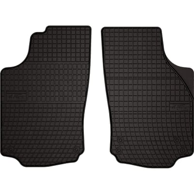 Wielganizator SolidPRO Serie - Rubber Auto Vloermatten - Opel Corsa C - Op Maat - Zwart