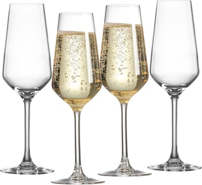 Lexium Cava Glazen - Prosecco Glazen - Cava Glas - Cavaglazen - Champagneglazen - Must Have Voor De Feestdagen