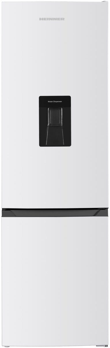 Heinner HC-HM260INVWDD Koel-vriescombinatie met Waterdispenser – 260 L – Elektronische Temperatuurregeling – Omkeerbare Deur – Wit – 5 Jaar Garantie
